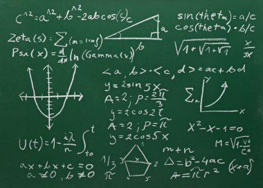 Tahtadaki matematik formüllerini kapat