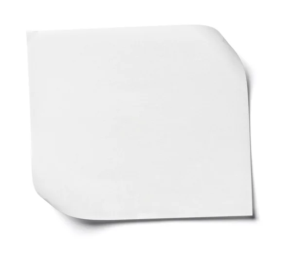 White note paper office business — Stock Photo, Image