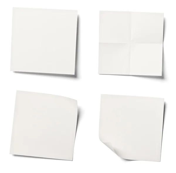 Uwaga biały papier biuro biznes — Zdjęcie stockowe