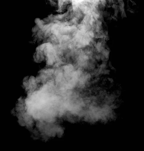 Humo vapor niebla aire fondo forma negro — Foto de Stock