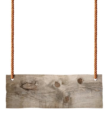 Ahşap tabela zincir halat tabela direği