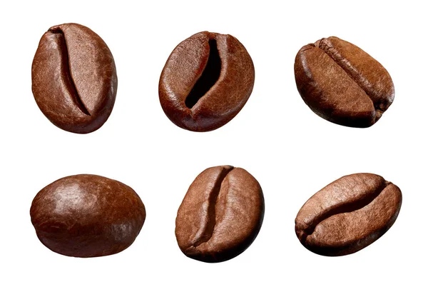 Kaffeebohnen braun geröstet Koffein Espresso Samen — Stockfoto