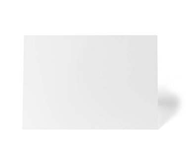 katlanmış broşür beyaz boş kağıt şablon kitap masaüstü takvimi