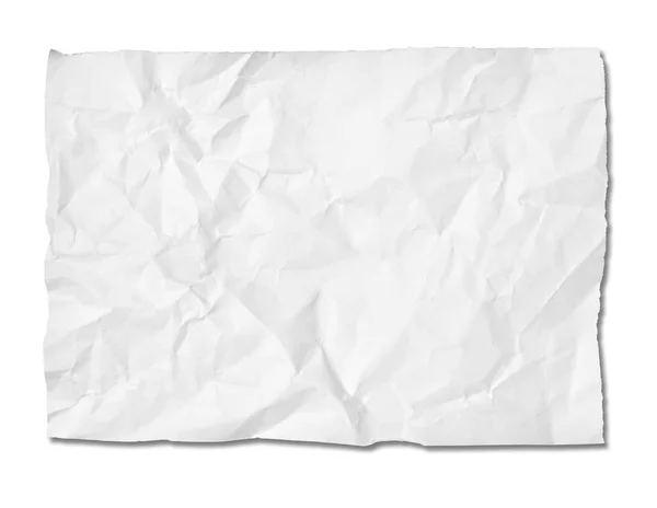 White paper ripped message torn note background piece — Stock Photo, Image