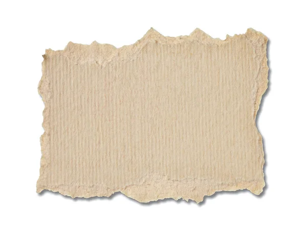 Not papper tom skylt etikett bakgrund slet riven pad meddelande vintage retro brun kartong — Stockfoto