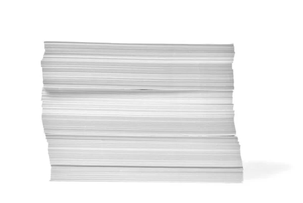 Paper stack pile office paperwork busniess education — Stock Photo, Image