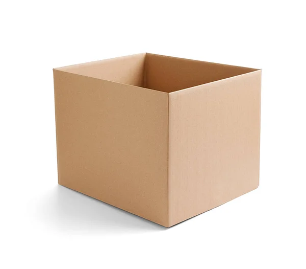 Box package delivery cardboard carton — Stock Photo, Image