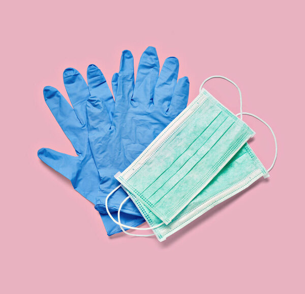 защитная маска Защита от вируса перчатки эпидемия гриппа Медицинская медицина
