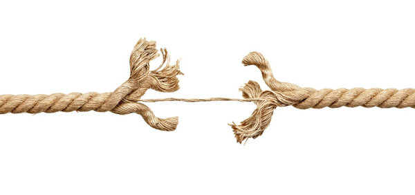 давление веревки сломанного напряжения