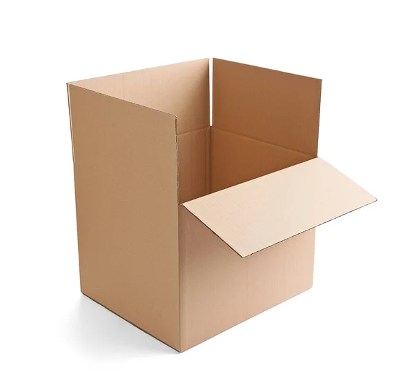 Box package delivery cardboard carton — Stock Photo, Image