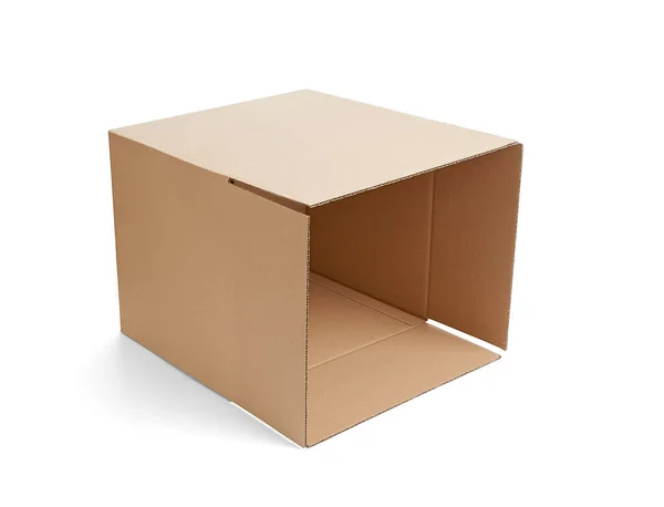 Box package delivery cardboard carton — Stock Photo, Image