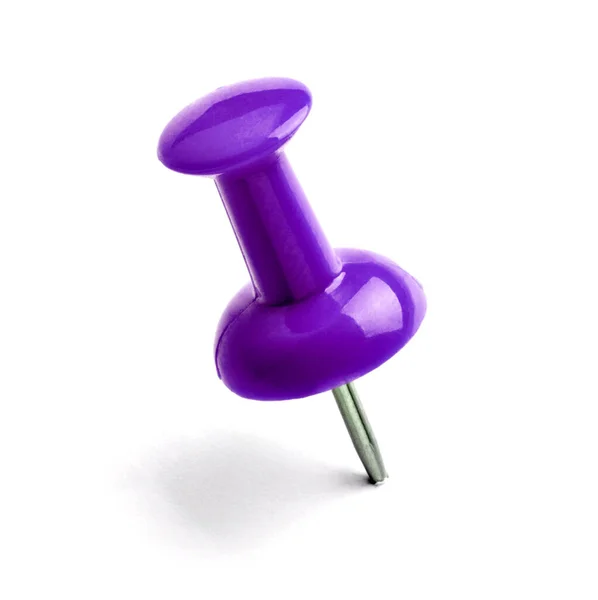 Push pin paperclip thumbtack notitie kantoor — Stockfoto