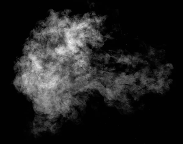 Fumo vapore nebbia aria sfondo forma nero — Foto Stock