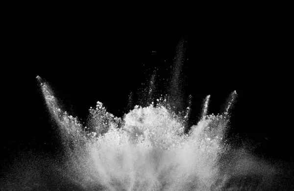 Füst por robbanás levegő háttér alakja fekete — Stock Fotó