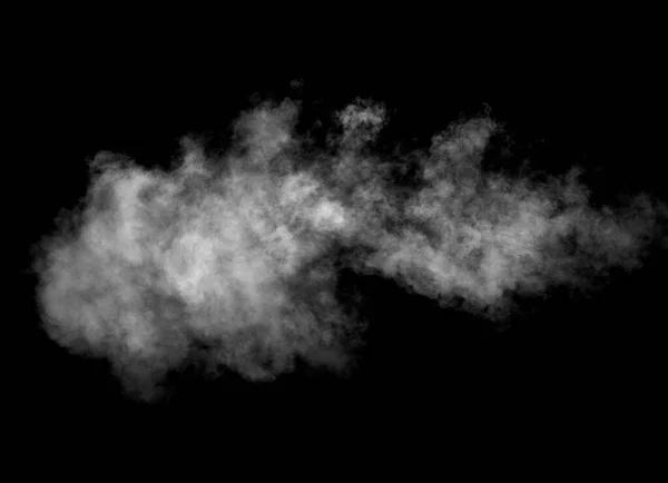 Дымовой пар Фон воздуха формы черный — стоковое фото