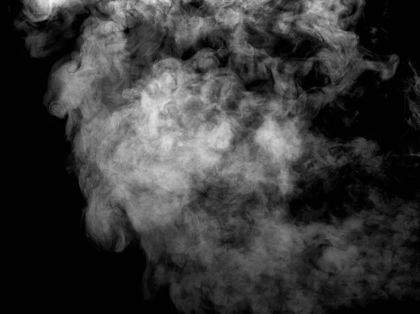 Humo vapor niebla aire fondo forma negro nube fondo humedad abstracto luz corriente flujo — Foto de Stock