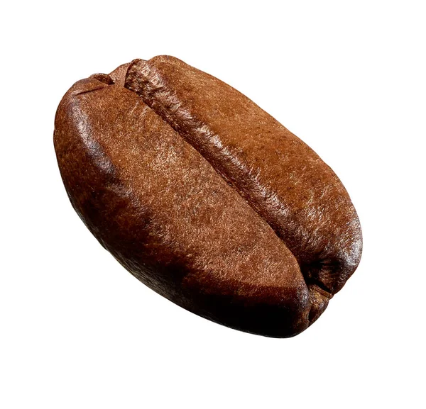 Kávébab barna pörkölt koffein eszpresszó mag — Stock Fotó