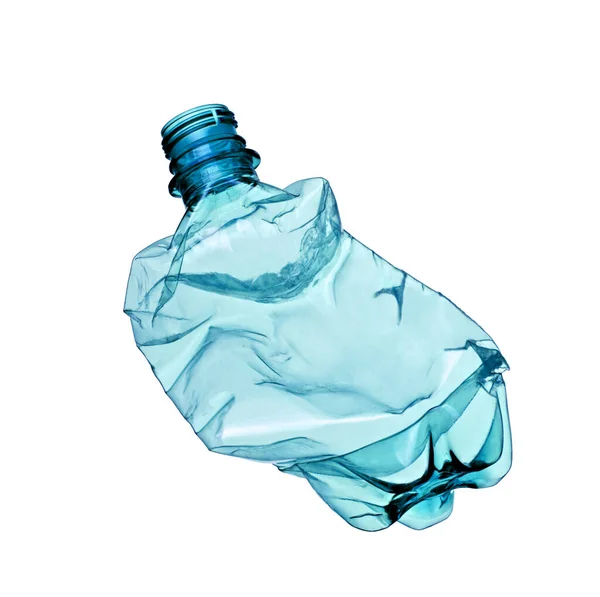 Botella de plástico contenedor de agua reciclaje de residuos —  Fotos de Stock