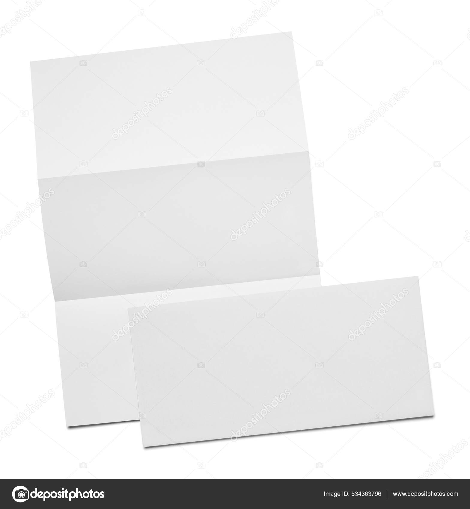 Envelope letter card paper template business Stock Photo by ©PicsFive