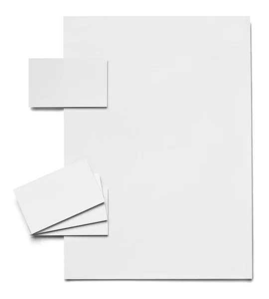Паперовий лист поштовий документ папір — стокове фото