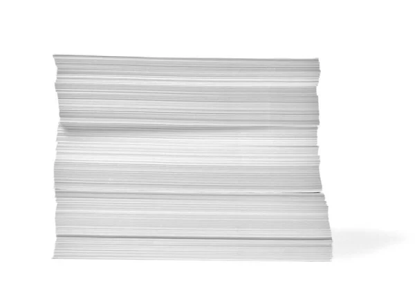 Paper stack pile office paperwork busniess education — Stock Photo, Image