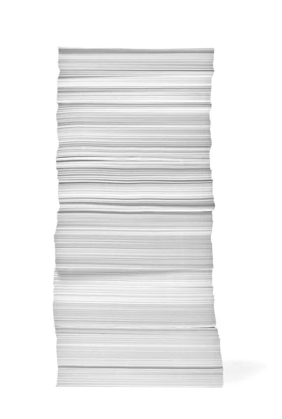 Paper stack pile office paperwork busniess education — Stock Photo, Image