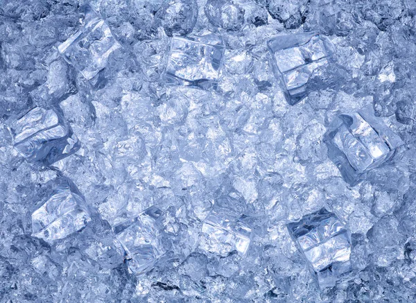 Eiswürfel Hintergrund kühles Wasser einfrieren — Stockfoto