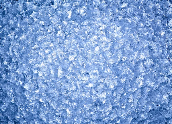 Крижаний куб фон прохолодної води заморожування — стокове фото