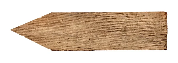 Madeira sinal de madeira seta fundo prancha tabuleiro — Fotografia de Stock