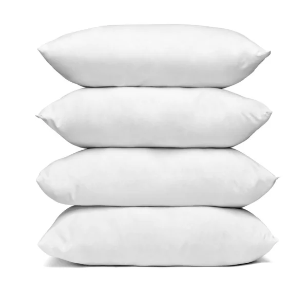 Bílý polštář lůžkoviny spánek — Stock fotografie