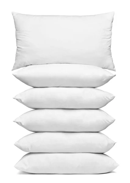 Vit kudde sängkläder sömn — Stockfoto