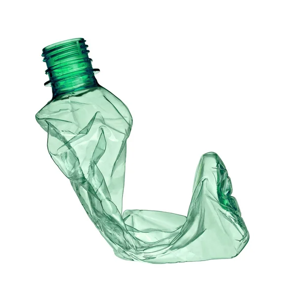 ペットボトルの水容器リサイクル廃棄物 — ストック写真