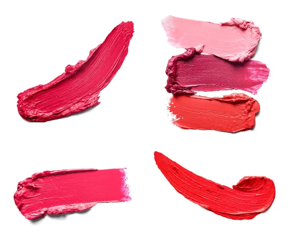 Rtěnka barva make-up krása vzorek — Stock fotografie