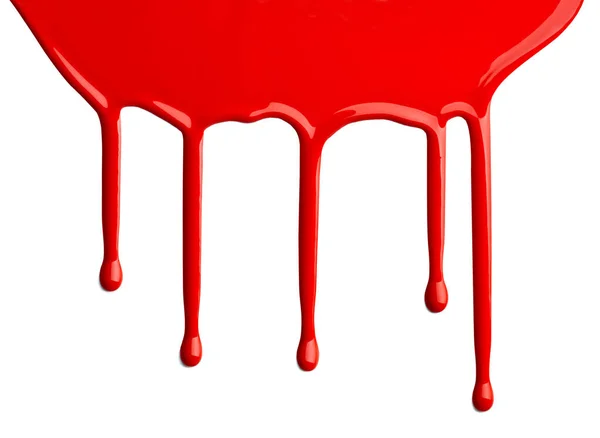 Paint liquid leak drop fluid — Stock Photo, Image