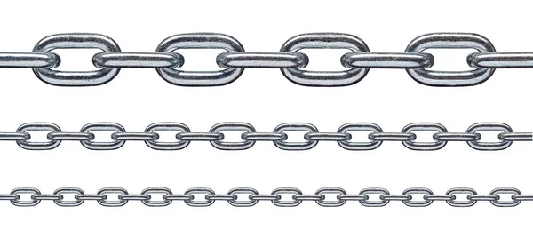 Řetězové propojení metal ocelové — Stock fotografie