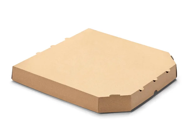 Pizza box food cardboard delivery package — Stock Photo, Image