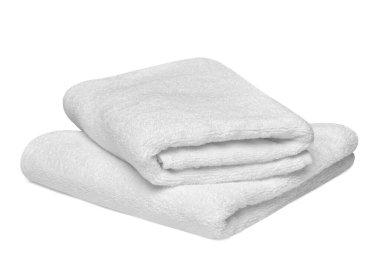 Havlu pamuğu banyodaki beyaz spa kumaşı.