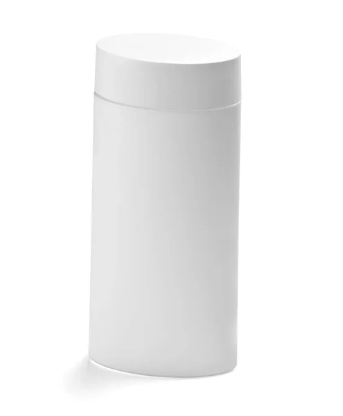 Garrafa recipiente higiene beleza branca — Fotografia de Stock