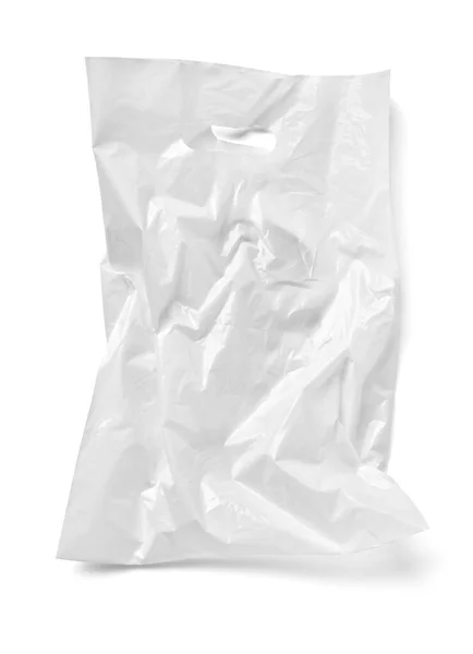 Plastic bag white shopping carry polluion environment — Stock Photo, Image