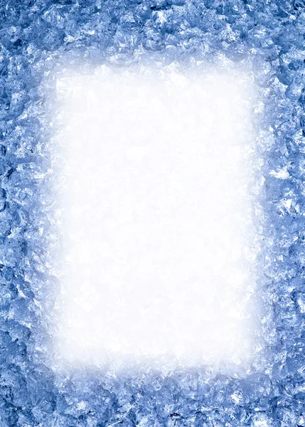 얼음으로 뒤덮인 시원 한 물 — 스톡 사진