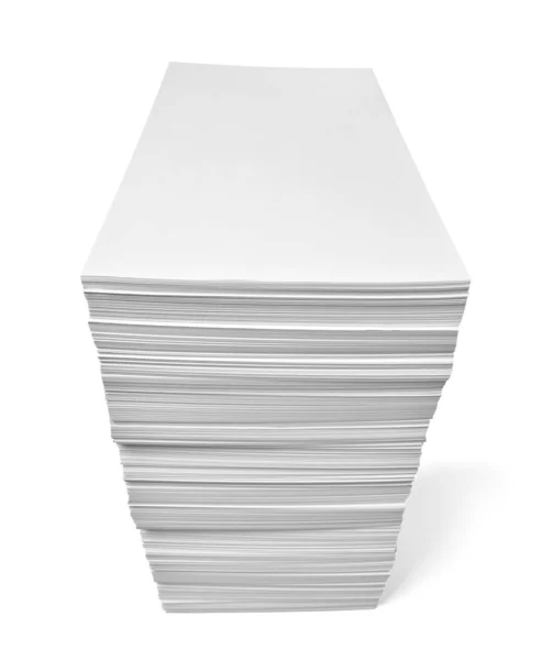 Paper stack pile office paperwork busniess education — Stock Photo, Image