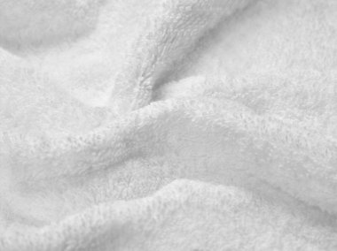 Havlu pamuğu banyodaki beyaz spa kumaşı.