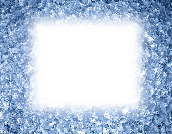 氷のキューブの背景冷たい水が凍る — ストック写真