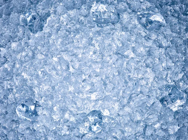 Hielo cubo fondo agua fría congelación —  Fotos de Stock