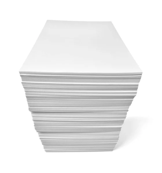 Paper stack pile office paperwork busniess education — Stock Photo, Image