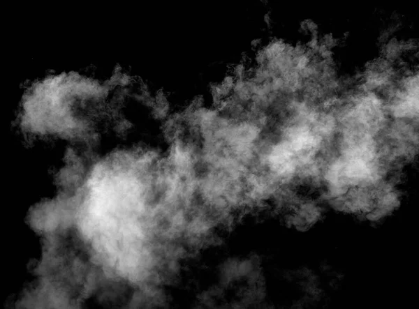 Humo vapor niebla aire fondo forma negro — Foto de Stock
