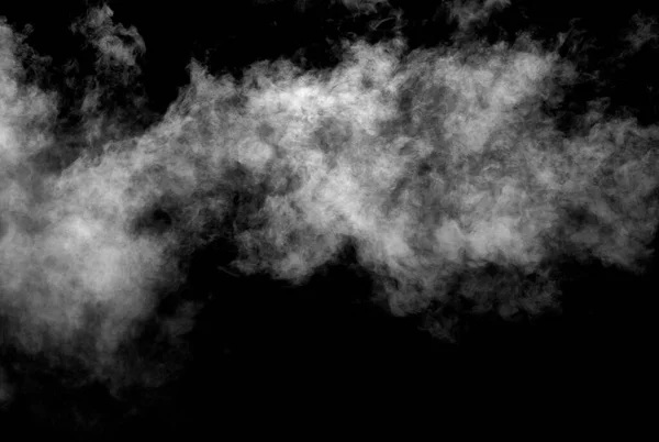 Humo vapor niebla aire fondo forma negro — Foto de Stock