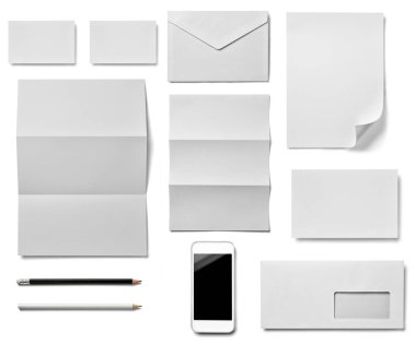zarf kartı kağıt cep telefonu tablet kalem şablonu işi