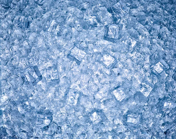 Hielo cubo fondo agua fría congelación — Foto de Stock