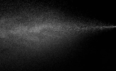 Sprey su damlası buhar havası